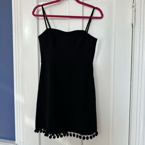 French connection black mini dress